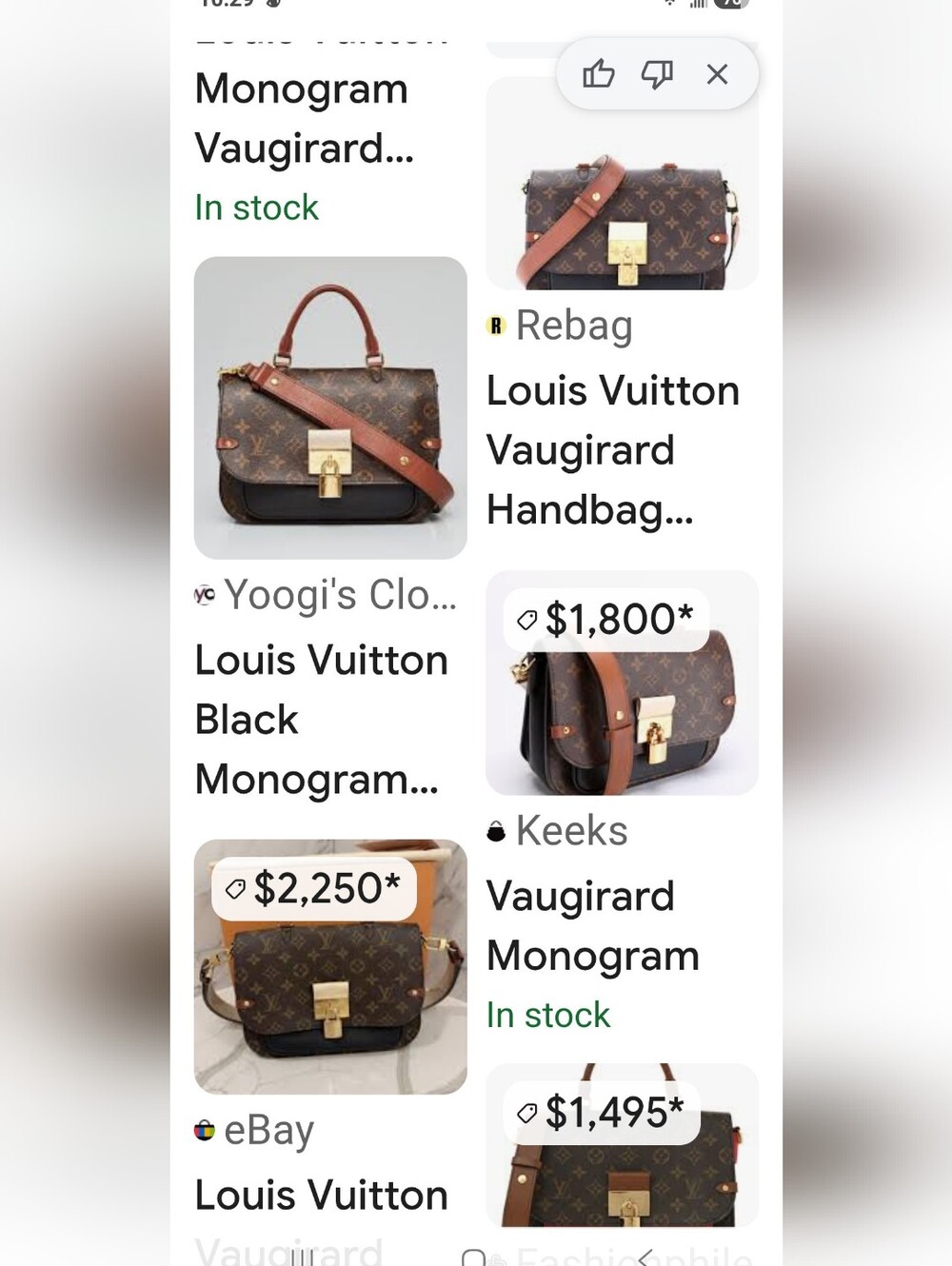 Louis Vuitton Monogram Vaugirard - Picture 12 of 12
